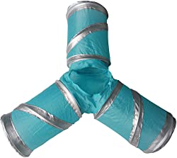 WOWOWMEOW Small Animals 3-Way Play Tunnel