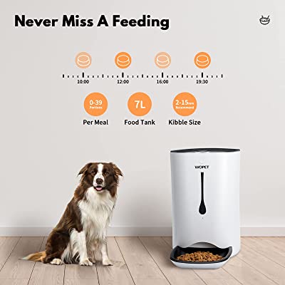 WOpet 7L Automatic Pet Feeder