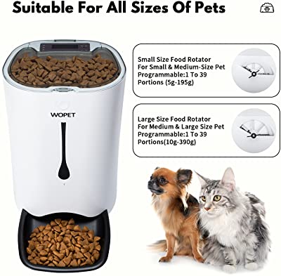 WOpet 7L Automatic Pet Feeder