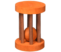 Ware Barrel Roller Wooden Rolling Chew Toy
