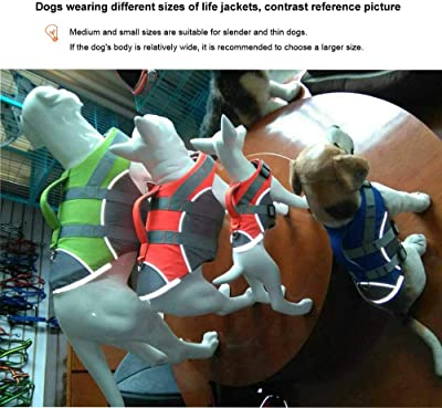 Wave Rider's Reflective Dog LifeJacket
