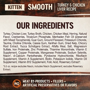 Wellness CORE Natural Grain Free Turkey & Chicken Liver Pate Canned Kitten Food