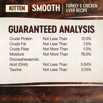 Wellness CORE Natural Grain Free Turkey & Chicken Liver Pate Canned Kitten Food