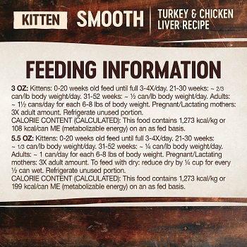 Wellness CORE Natural Grain Free Turkey & Chicken Liver Pate Canned Kitten Food
