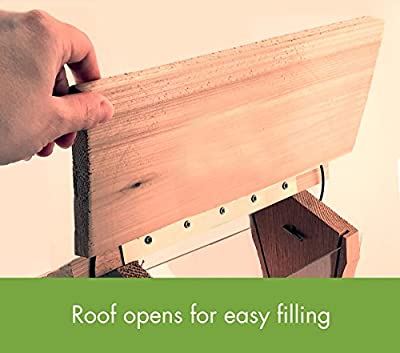 Woodlink Deluxe Cedar Bird Feeder with Suet Cages