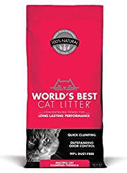 World's Best Multi-Cat Unscented Clumping Corn Cat Litter