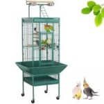 Yaheetech Wrought Iron Rolling Large Bird Cage
