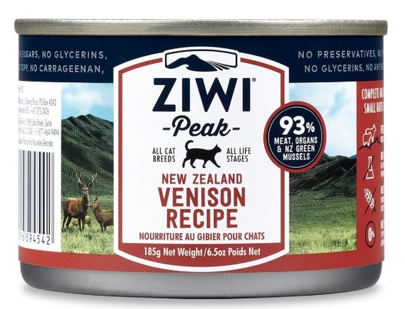 Ziwi Peak Venison Recipe Canned Cat Food