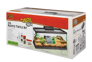Zilla Premium Rimless Aquatic Turtle Habitat Kit