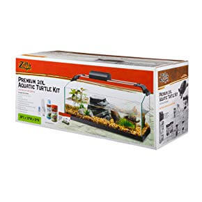 Zilla Premium Rimless Aquatic Turtle Habitat Kit