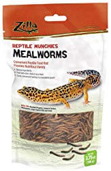 Zilla Reptile Munchies Mealworms Lizard Food