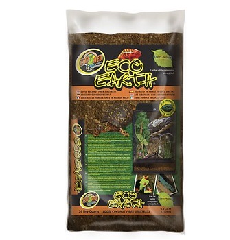 Zoo Med Eco Earth Loose Coconut Fiber Reptile Substrate