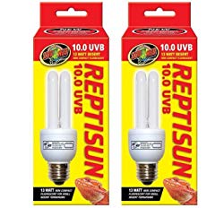 Zoo Med ReptiSun 10.0 UVB Compact Fluorescent Mini Reptile Lamp