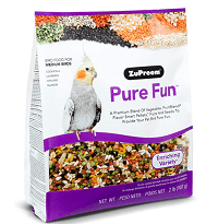 ZuPreem Pure Fun Enriching Variety Medium Bird Food