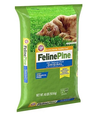 Feline Pine Original Non-Clumping Wood Cat Litter