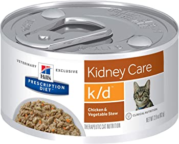 Hill’s Prescription Diet k/d Kidney Care Chicken & Vegetable Stew Canned Cat Food