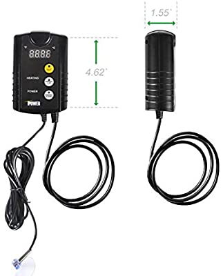 iPower GLHTMTCONTROL 40-108 Degrees Fahrenheit Digital Heat Mat Thermostat
