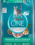 Purina o piele sensibilă stomac hrană uscată pentru pisici