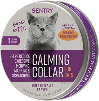 Sentry HC Good Behavior Pheromone Cat Calming Collar
