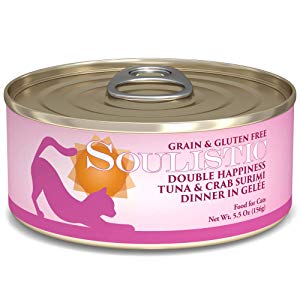 Soulistic Originals Double Happiness Tuna & Crab Surimi Dinner in Gelee Wet Cat Food
