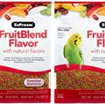 ZuPreem FruitBlend Flavor with Natural Fruit Flavors Daily Small Bird Food