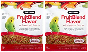 ZuPreem FruitBlend Flavor with Natural Fruit Flavors Daily Small Bird Food