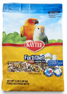 Kaytee Egg-Cite! Forti-Diet Pro Health Conure & Lovebird Food