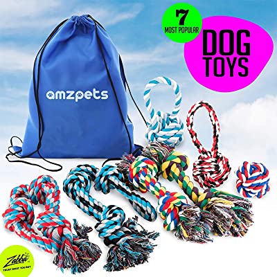 AMZpets Dog Toys for Aggressive Chewers