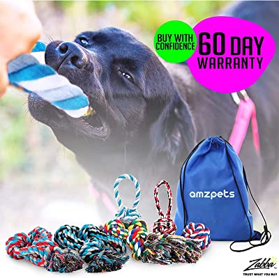 AMZpets Dog Toys for Aggressive Chewers