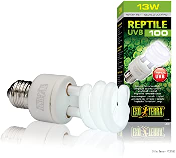 Exo Terra Reptile UVB 100 Tropical Terrarium Bulb