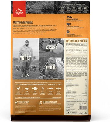 ORIJEN Dry Cat Food for Cats & Kittens