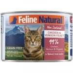 FELINE NATURAL Chicken & Venison Feast Canned Cat Food