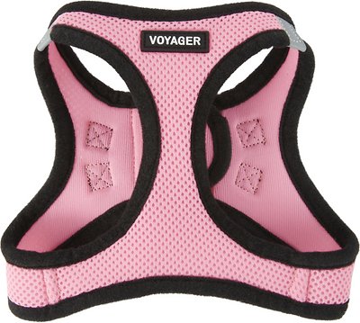 Best Pet Supplies Voyager Black Trim Mesh Dog Harness