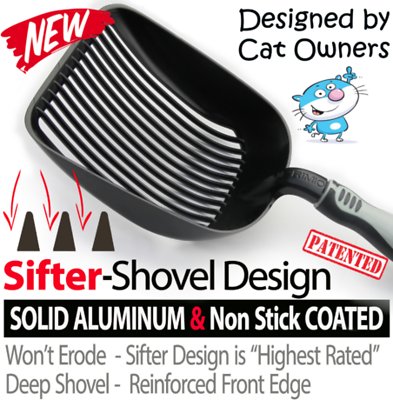 iPrimio Sifter with Non-Stick Litter Scooper