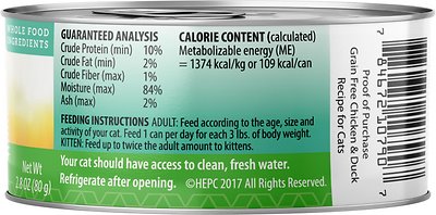 HEALTH EXTENSION Grain-Free Chicken & Duck Recipe Canned Food