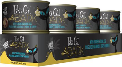 Tiki Cat After Dark Chicken & Quail Canned Cat Food