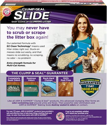 Arm & Hammer Litter Slide Multi-Cat Scented Clumping Clay Cat Litter