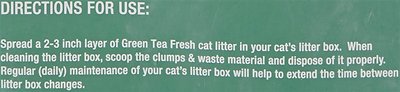 Next Gen Pet Products Pet Products Green Tea Unscented Clumping Wood Cat Litter
