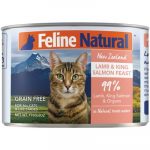 FELINE NATURAL Lamb & King Salmon Feast Canned Cat Food