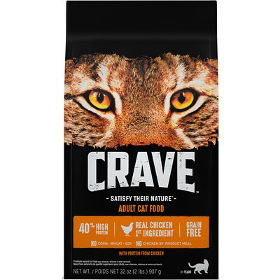 Crave with Protein from Chicken Adult Grain-Free Dry Cat Food