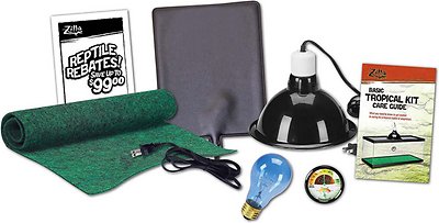 Zilla Tropical Reptile Terrarium Starter Kit