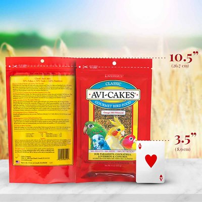 Lafeber Classic Avi-Cakes Small Bird Food