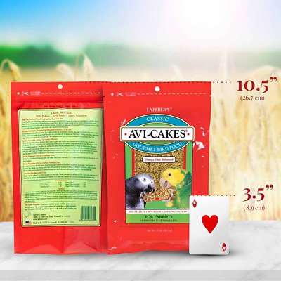 Lafeber Classic Avi-Cakes Parrot Food
