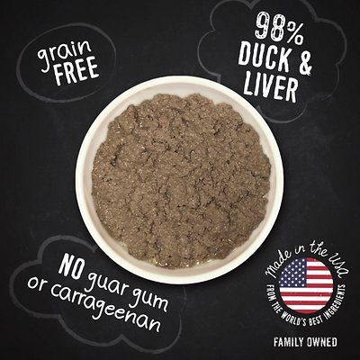 Hound & Gatos Wet Cat Food, 98% Duck & Liver