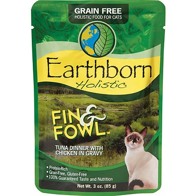 EARTHBORN Holistic Fin & Fowl Moist Food Pouch