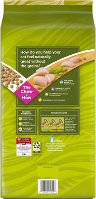 Cat Chow Naturals Grain-Free with Real Chicken Dry Food