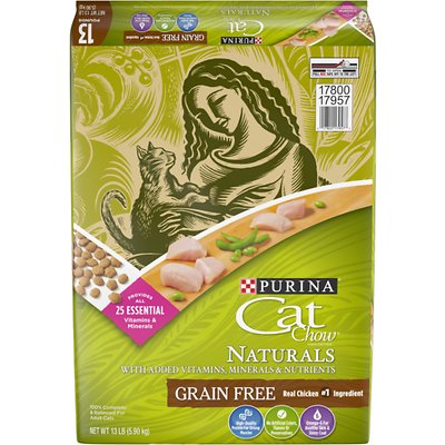 Cat Chow Naturals Grain-Free with Real Chicken Dry Food