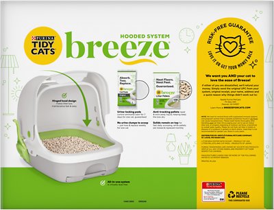 Tidy Cats Breeze Hooded Cat Litter Box System