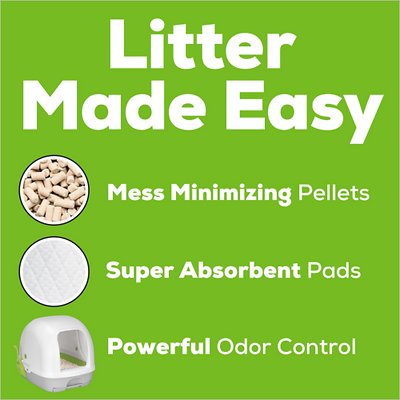 Tidy Cats Breeze Hooded Cat Litter Box System