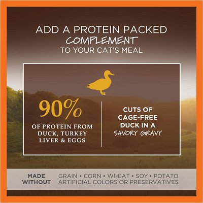 Instinct Ultimate Protein Grain-Free Cuts & Gravy Cage-Free Duck Recipe